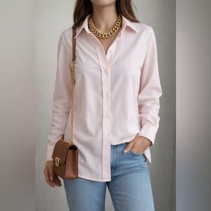 H&M Light Pink Button-Down Shirt